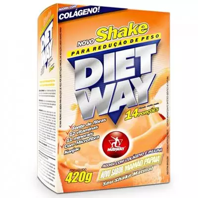 DIET WAY MAMAO PAPAIA - 420G