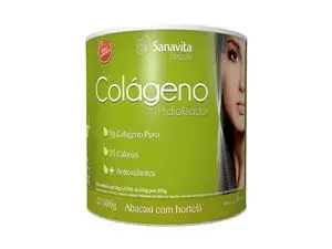 Imagem de SANAVITA COLÁGENO ABACAXI/HORTELÃ - 300G