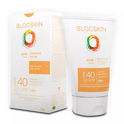BLOCSKIN FPS 40 ACNE 80G