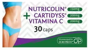 Imagem de NUTRICOLIN+CARTIDYSS+VIT C 30 CAP