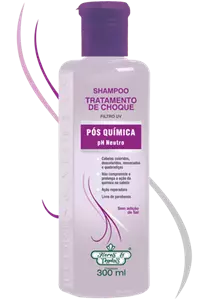 Imagem de FLORES E VEGETAIS SHAMPOO TRAT CHOQUE POS QUIMICA