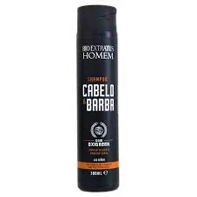 BIO EXTRATUS SHAMPOO HOMEM CABELO E BARBA 300ML