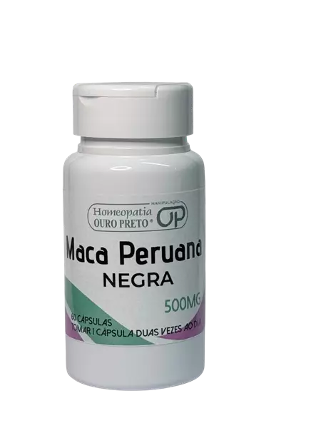 Imagem de MACA PERUANA NEGRA 500MG - 60 CAPS OP