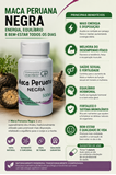MACA PERUANA NEGRA 500MG - 60 CAPS OP