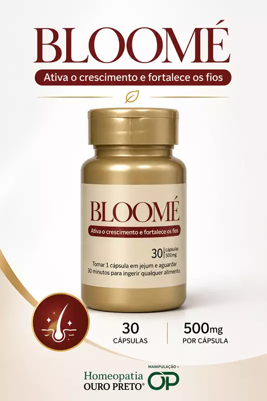 BLOOMÉ � Cuidado Diário para Fortalecimento dos Fios