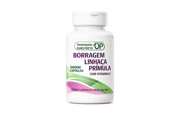 Imagem de OLEO BORRAGEM / LINHAÇA / PRIMULA / VITAMINA E  60 CAPS