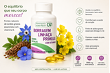 OLEO BORRAGEM / LINHAÇA / PRIMULA / VITAMINA E  60 CAPS